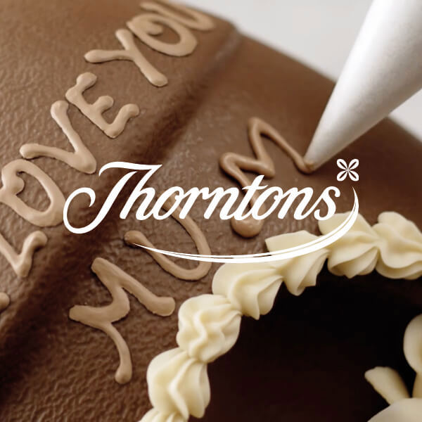 Thorntons Logo With Chocolate